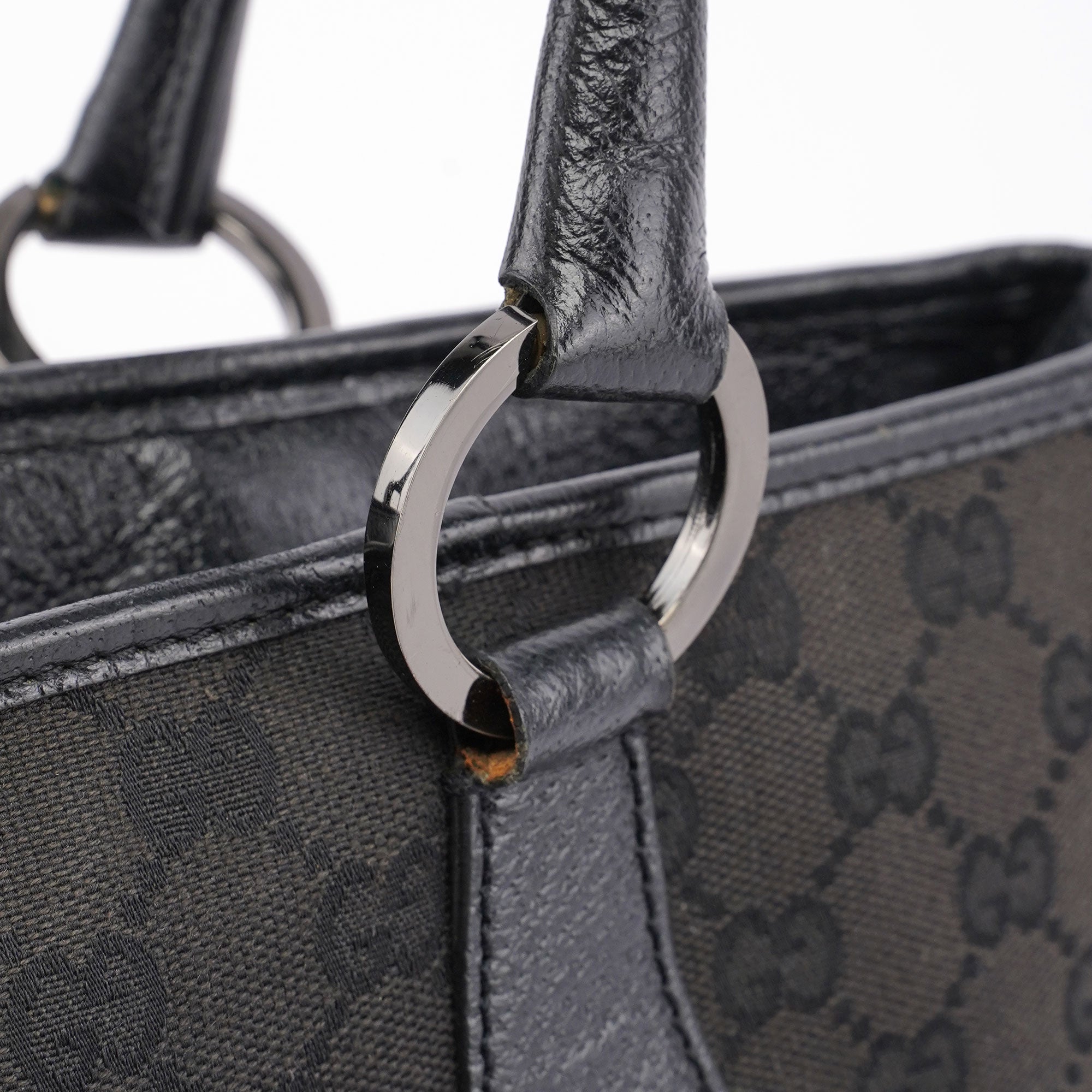 Gucci Black GG Tote Bag