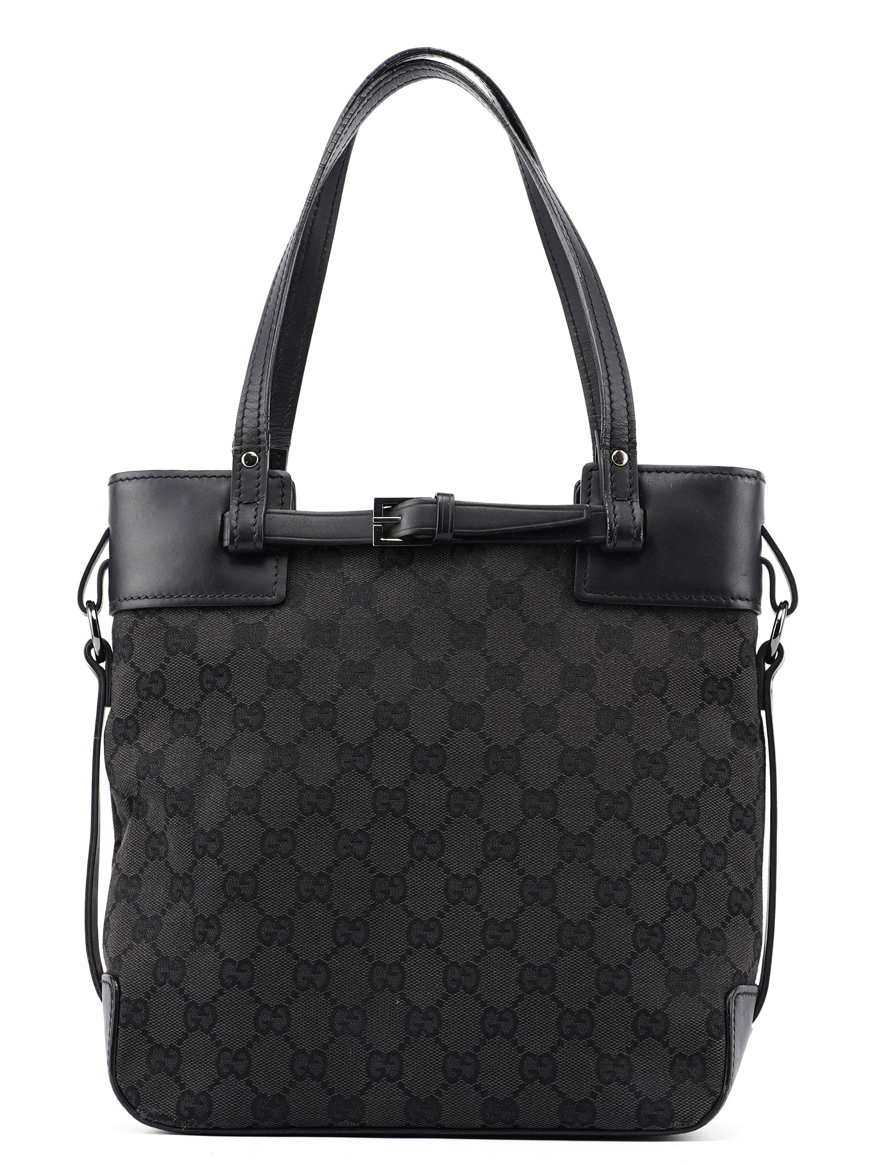 Gucci Black GG Tote Bag