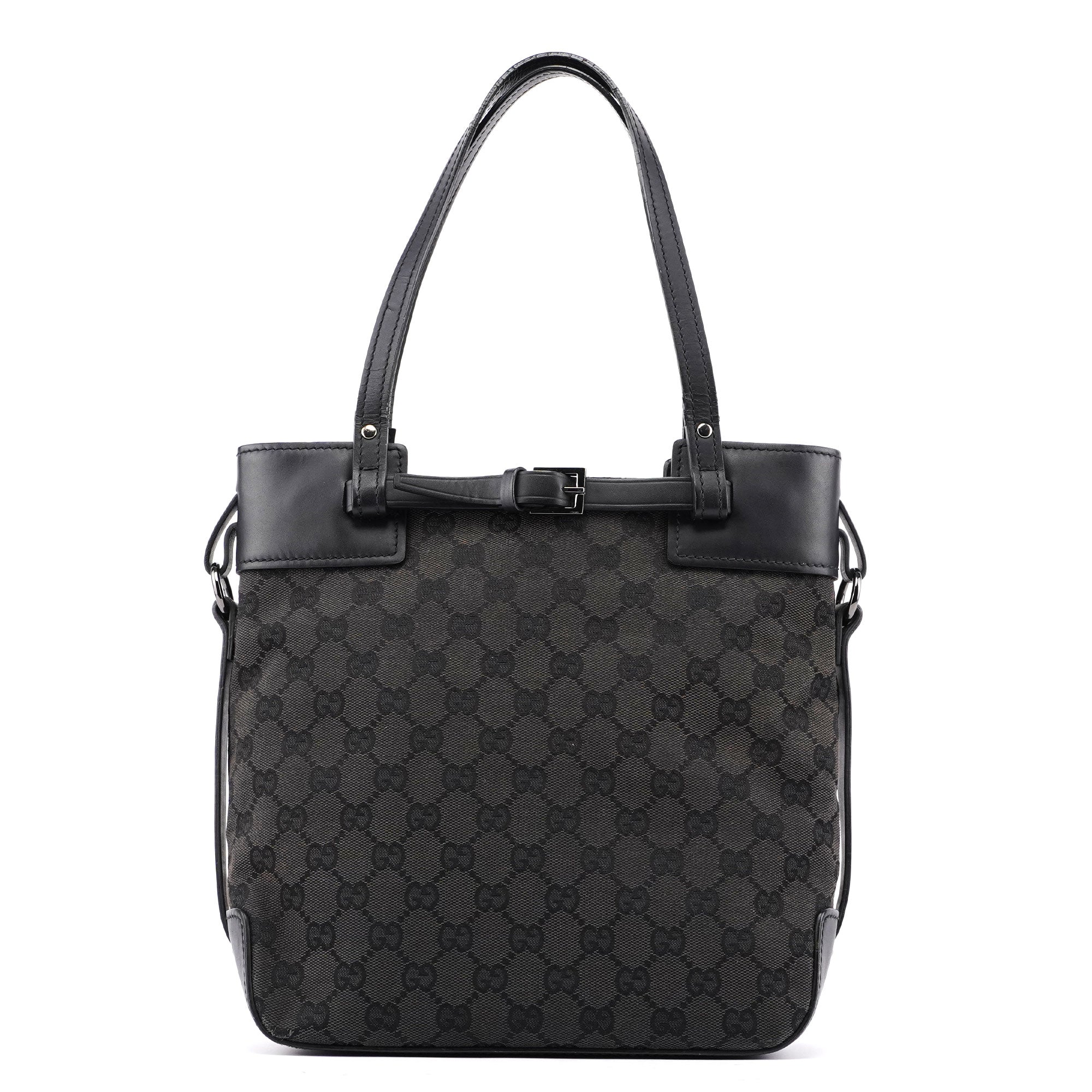 Gucci Black GG Tote Bag