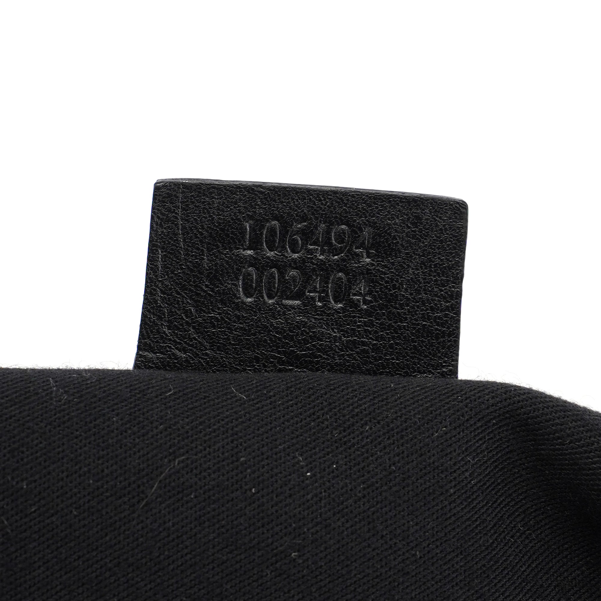 Gucci Sac porté épaule en toile GG noire à poignée en bois