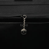 Gucci Black Ivory Suede Leather Tote Bag