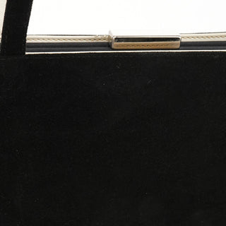 Gucci Black Ivory Suede Leather Tote Bag
