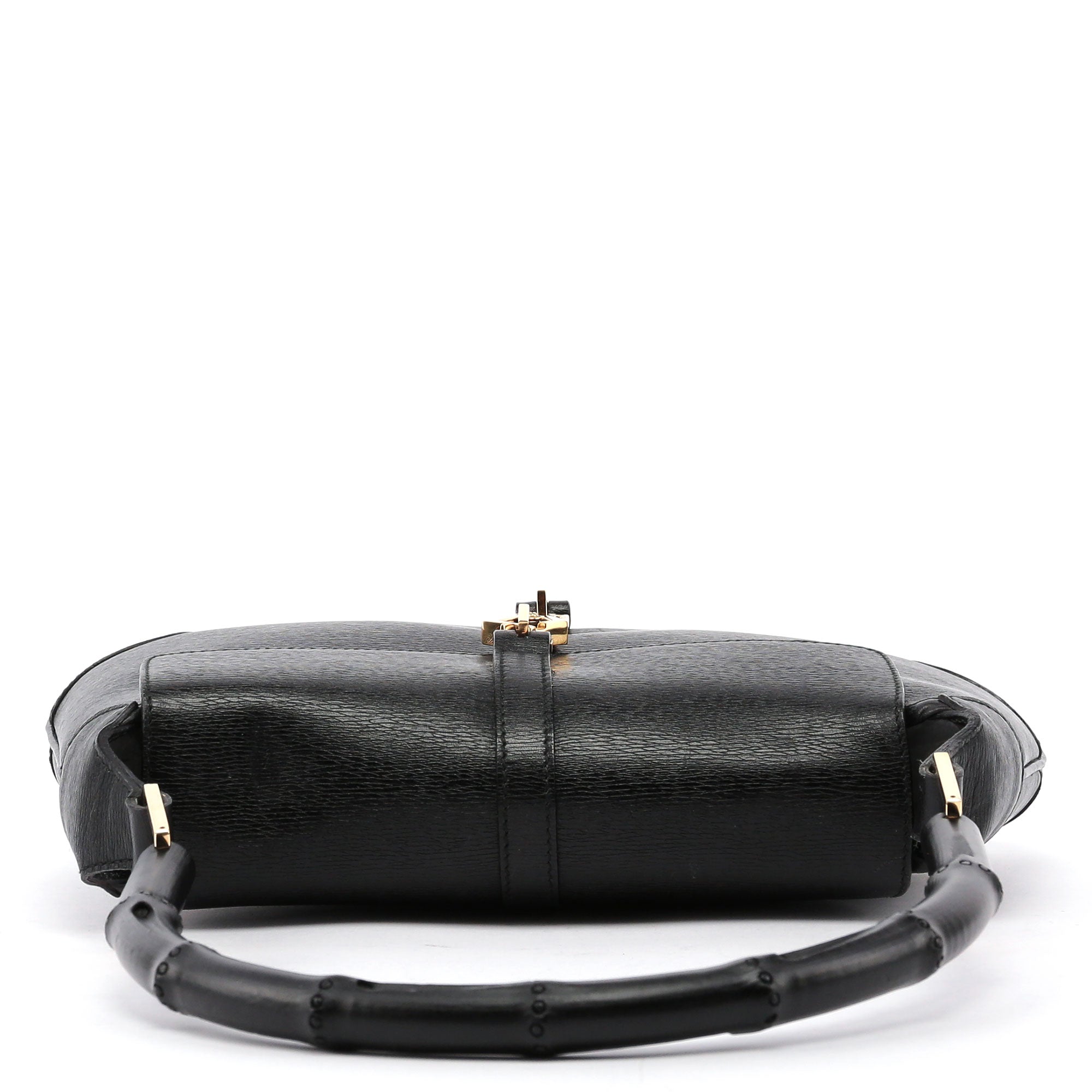 Gucci Black Jackie Bamboo Shoulder Bag