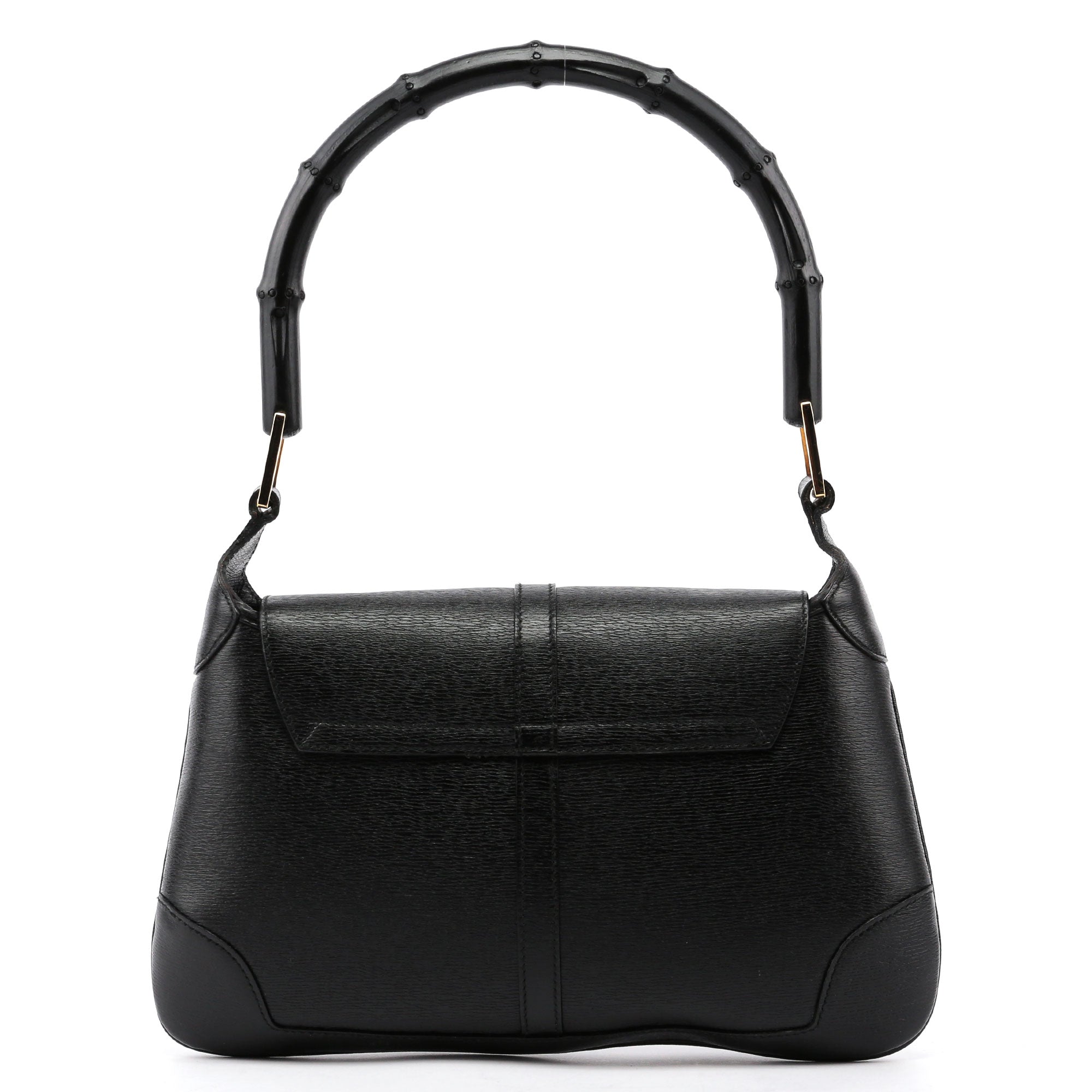 Gucci Black Jackie Bamboo Shoulder Bag