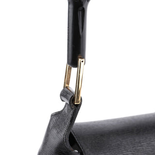 Gucci Black Jackie Bamboo Shoulder Bag