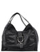 Gucci Black Lambskin Horsebit Shoulder Bag