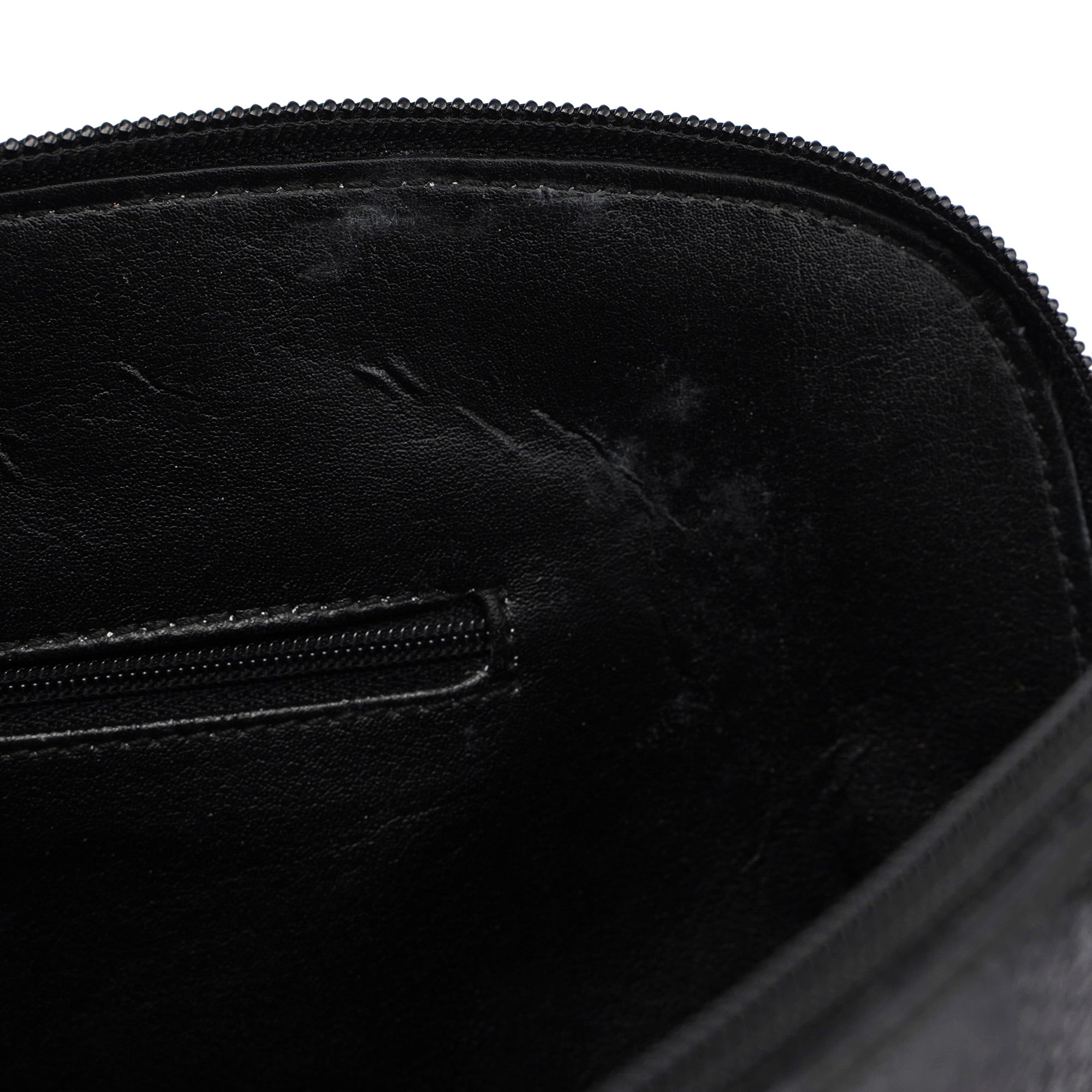 Gucci Bamboo 2-Way Tote Bag aus schwarzem Leder