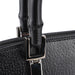 Gucci Black Leather Bamboo 2-Way Tote