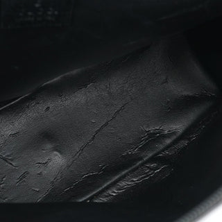 Gucci Black Leather Bamboo 2-Way Tote Bag