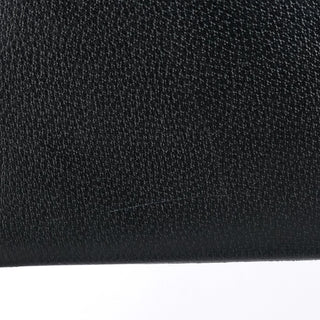 Gucci Black Leather Bamboo 2-Way Tote Bag