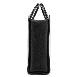Gucci Black Leather Bamboo 2-Way Tote Bag