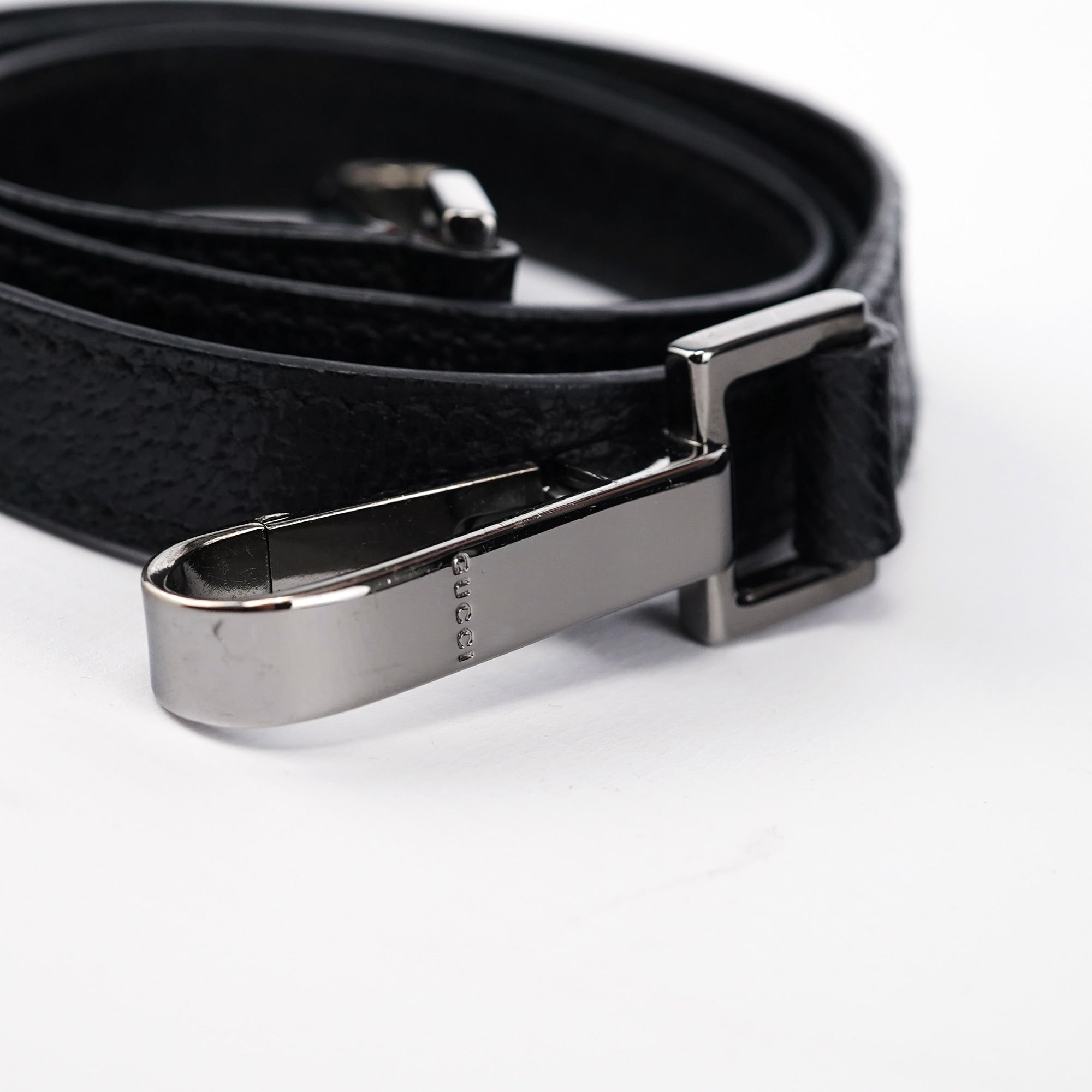 Gucci Sac cabas deux portés Bamboo en cuir noir