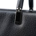 Gucci Black Leather Bamboo 2-Way Tote Bag