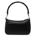 Gucci Black Leather Bamboo Hobo Bag