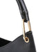 Gucci Black Leather Bamboo Hobo Bag