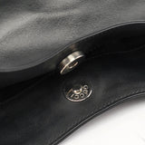 Gucci Black Leather Bamboo Shoulder Bag
