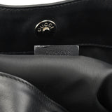 Gucci Black Leather Bamboo Shoulder Bag