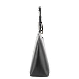 Gucci Black Leather Bamboo Shoulder Bag