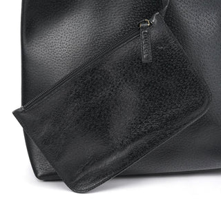 Gucci Black Leather Bamboo Shoulder Bag