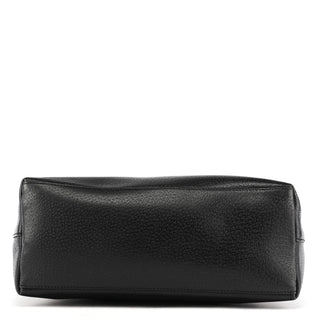 Gucci Black Leather Bamboo Shoulder Bag