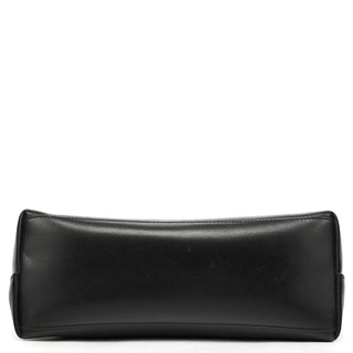 Gucci Black Leather Bamboo Shoulder Bag