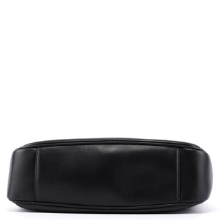 Gucci Black Leather Bamboo Shoulder Bag