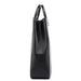 Gucci Black Leather Bamboo Tote