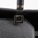 Gucci Black Leather Bamboo Tote