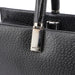 Gucci Black Leather Bamboo Tote