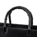 Gucci Black Leather Bamboo Tote