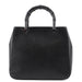 Gucci Black Leather Bamboo Tote