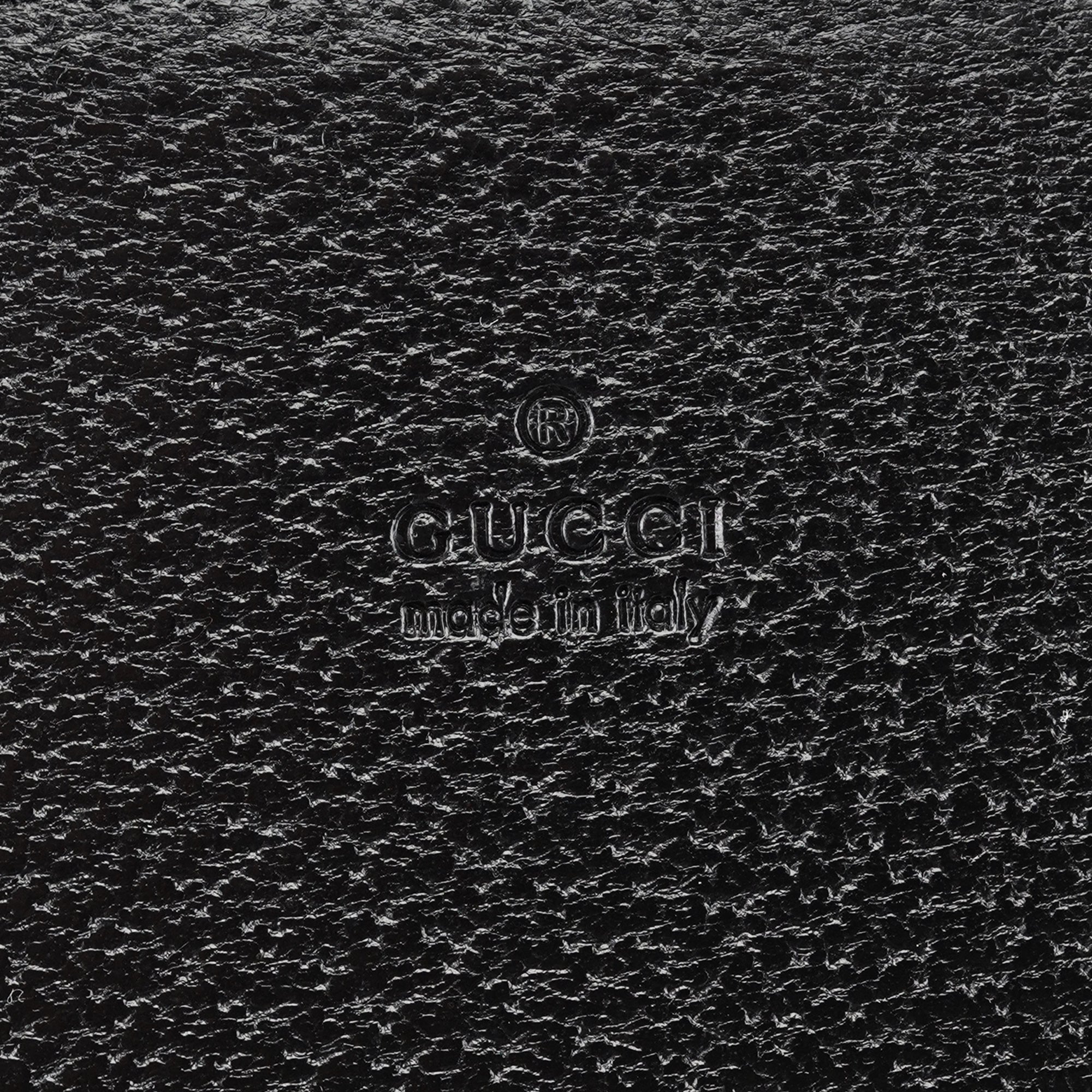 Gucci Black Leather Bamboo Tote Bag