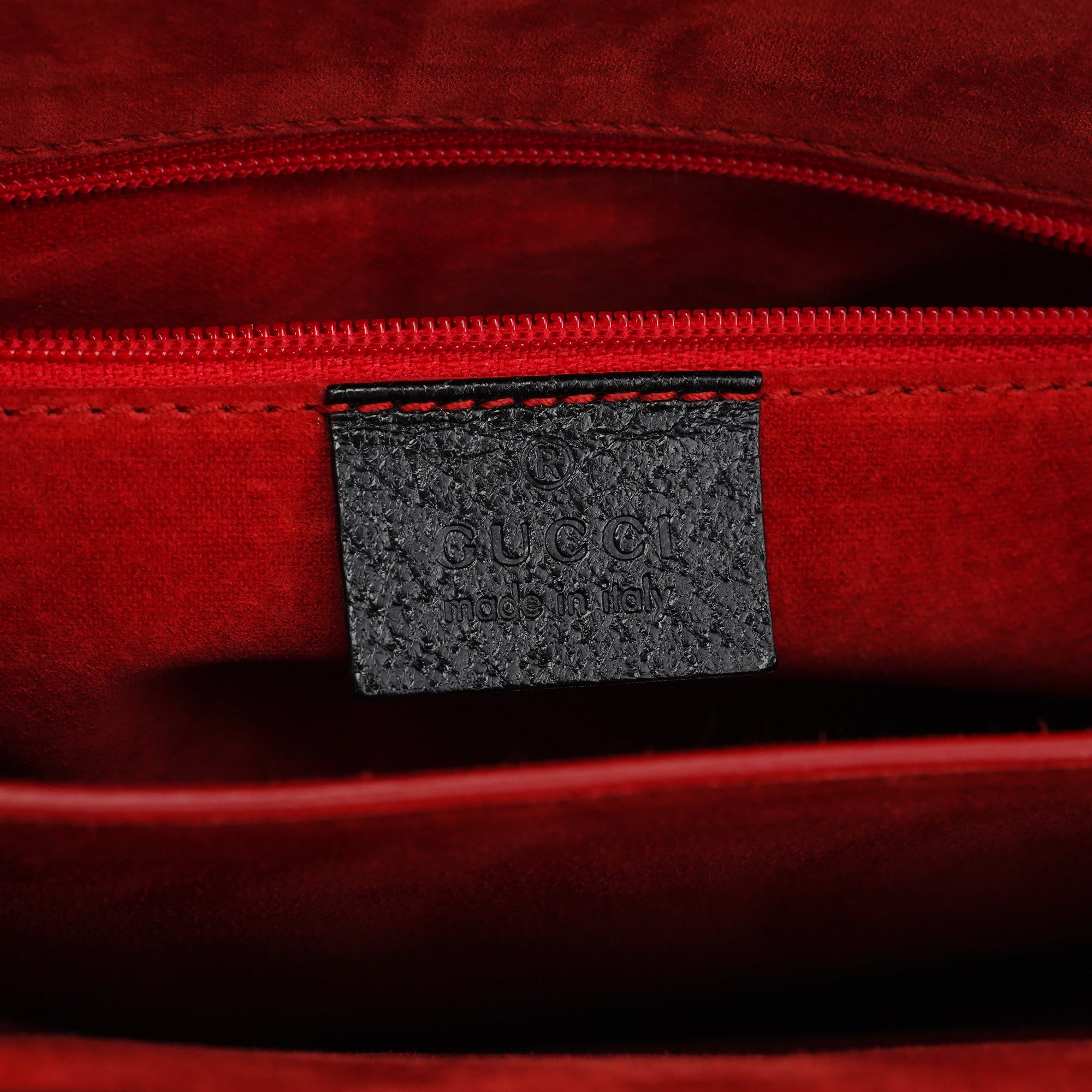 Gucci Sac cabas Bamboo en cuir noir