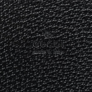 Gucci Black Leather Bamboo Tote Bag