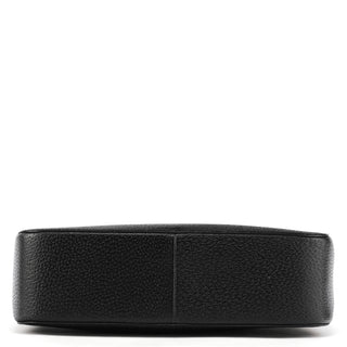 Gucci Black Leather Bamboo Tote Bag