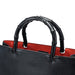 Gucci Black Leather Bamboo Tote Bag