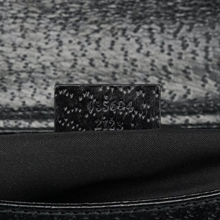 Gucci Black Leather Diana Bamboo Tote Bag