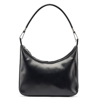 Gucci Black Leather Hobo Shoulder Bag