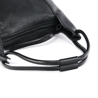 Gucci Black Leather Hobo Shoulder Bag