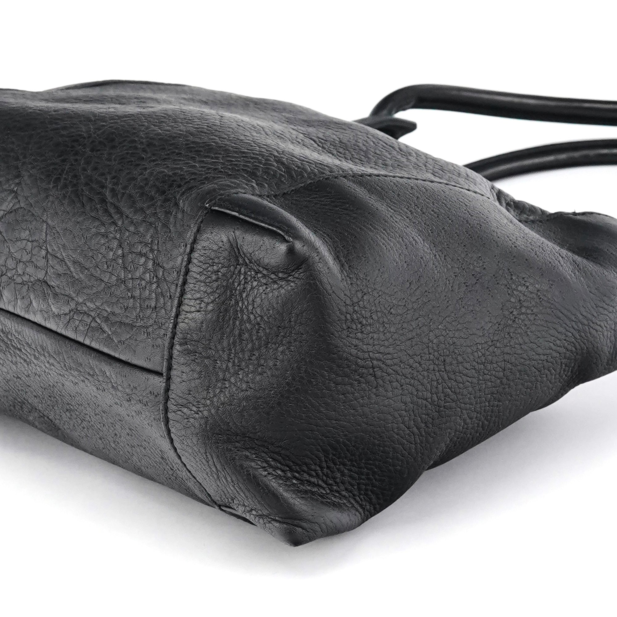 Gucci Black Leather Hobo Shoulder Bag