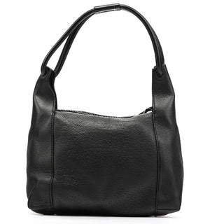 Gucci Black Leather Hobo Shoulder Bag