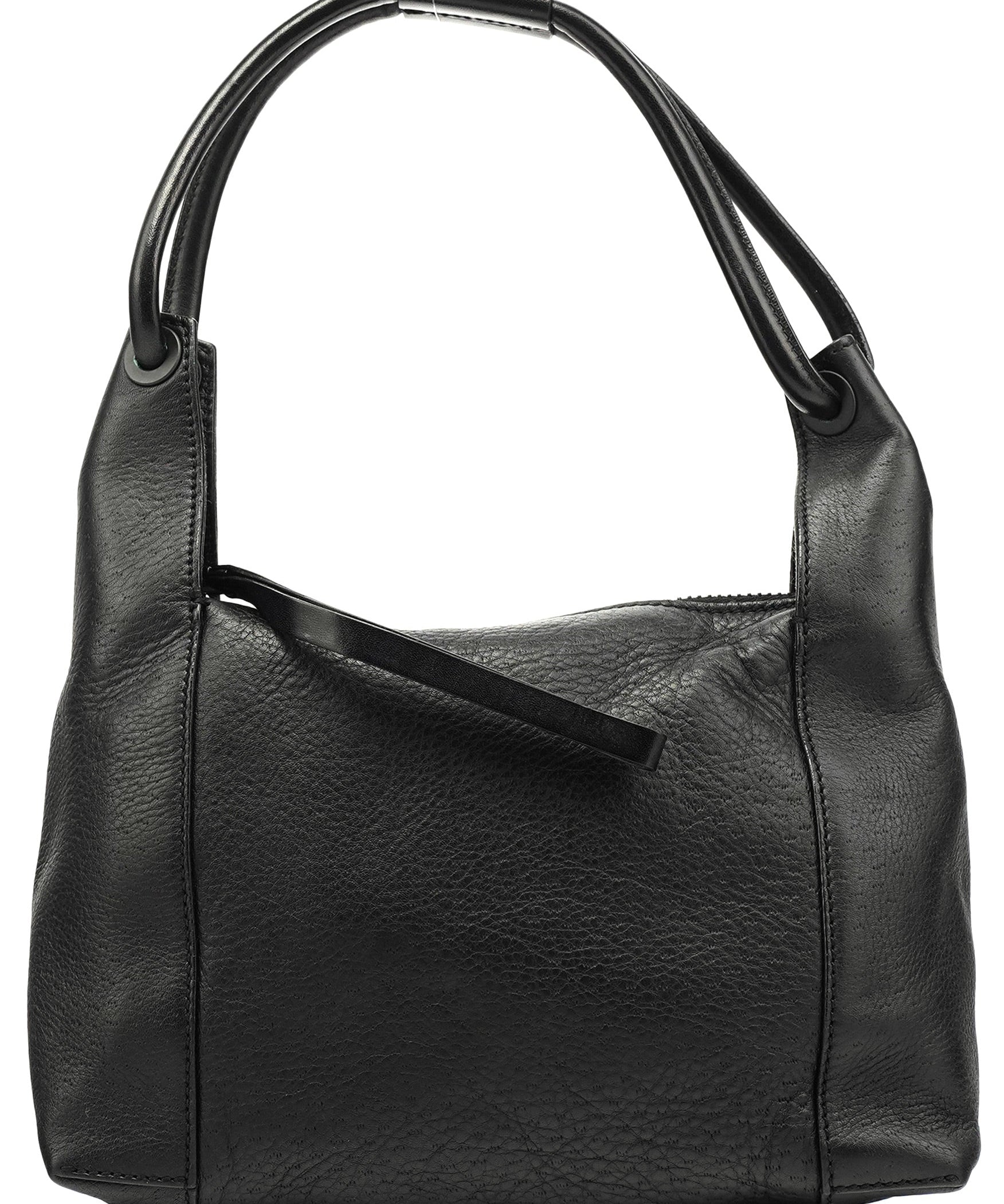 Gucci Torebka hobo na ramię z czarnej skóry
