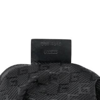 Gucci Black Leather Hobo Shoulder Bag