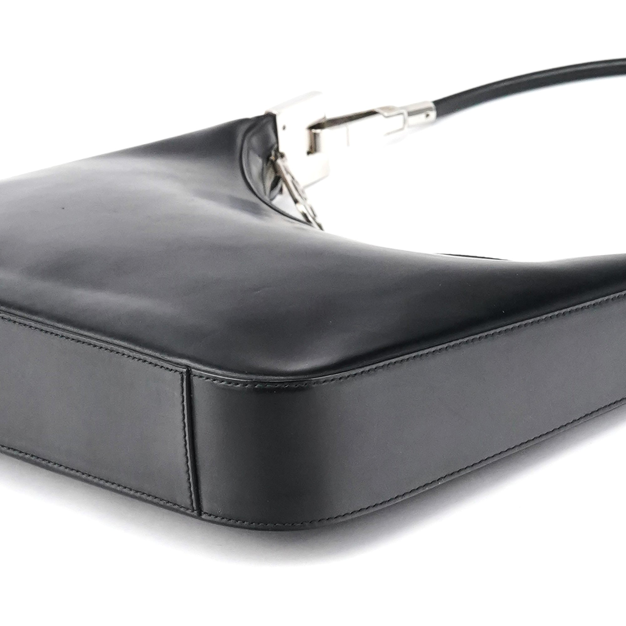 Gucci Black Leather Hobo Shoulder Bag
