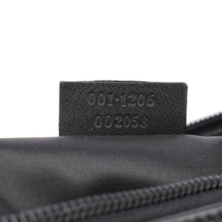 Gucci Black Leather Hobo Shoulder Bag