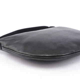 Gucci Black Leather Hobo Shoulder Bag