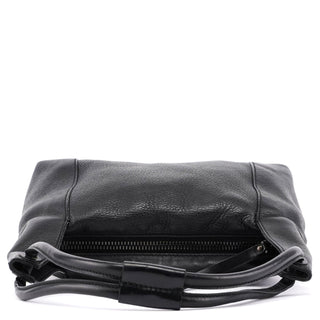 Gucci Black Leather Hobo Shoulder Bag