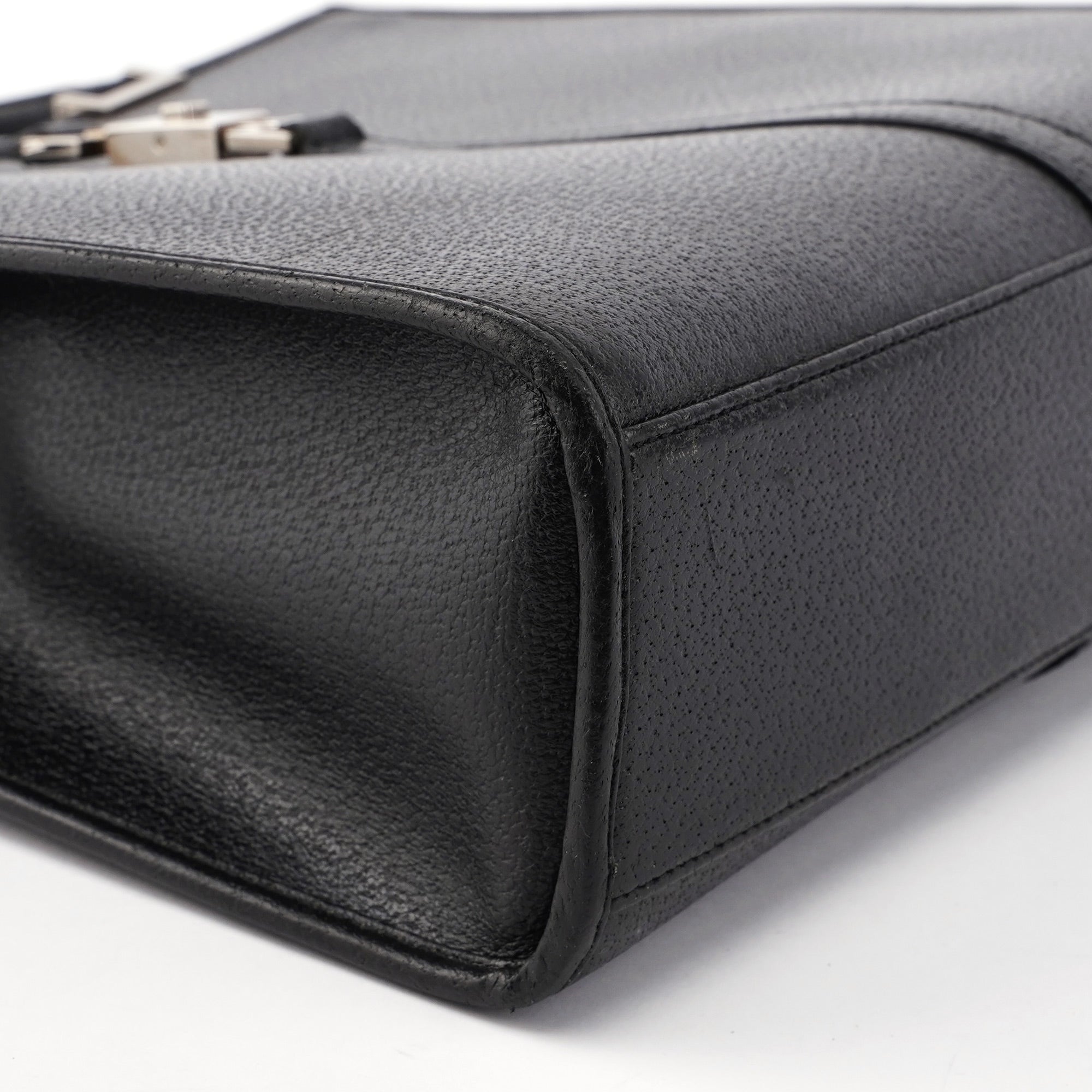 Gucci Sac cabas Jackie en cuir noir