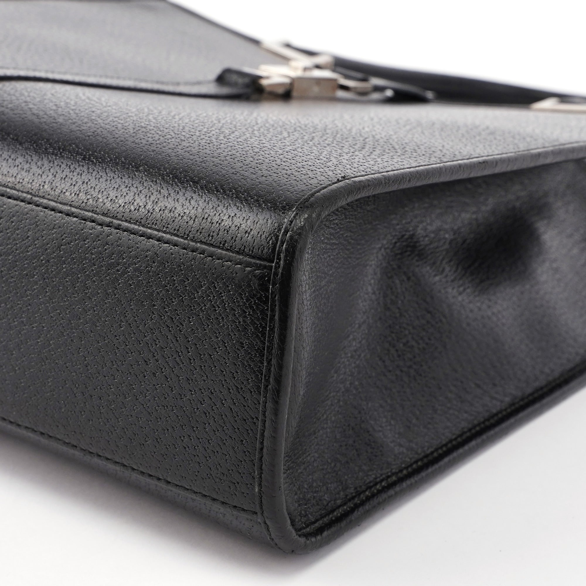 Gucci Sac cabas Jackie en cuir noir