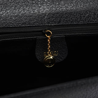 Gucci Black Leather Lady Lock 2-Way Bag